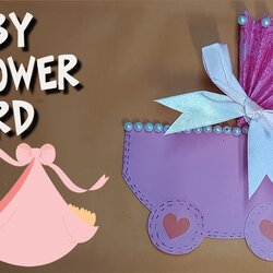 Capital How To Make Easy Baby Shower Card Idea For Kids Birthday