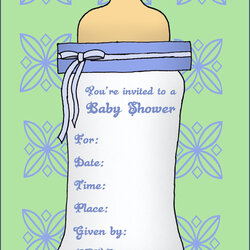 Eminent Free Baby Shower Invitation Templates Invitations Template Printable Card Boy Invites Cards Blank