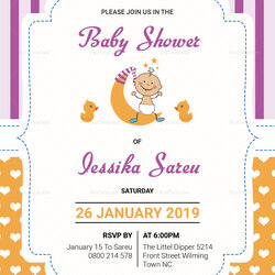 Outstanding Baby Shower Invitation Card Design Online Outlet Discounts Save