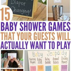 Great Hilariously Fun Baby Shower Games Party Animal Game Funny Hilarious Gifts Showers Girl Activities Most