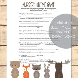 Superlative Unique Baby Shower Game Ideas That Are Actually Fun Cutest Guessing Rhyme Rhymes Wording