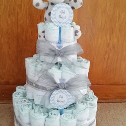 Fine Easy To Make Baby Shower Gift Looks Great Too Crafts