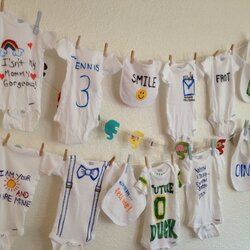 Worthy Cute Idea For Baby Shower Guests Decorate Bib And Handmade