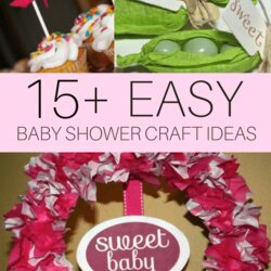 Baby Shower Craft Ideas
