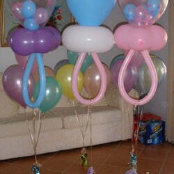 Super Cute Low Cost Decorating Ideas For Baby Shower Party Amazing Balloons Showers Decor Boy Balloon