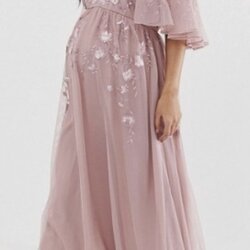 Cool Pin On Baby Shower Dress Dresses Pink Cute Long Floral Gowns Choose Board