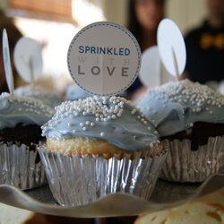 Sprinkled With Love Baby Shower Cupcake Inspiration Family Cupcakes Boy Sprinkle Parties Client Featured