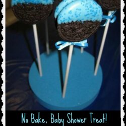 Superlative Easy And Adorable Baby Shower Ideas Oreo Cookie Pops Room Chocolate Treats Boy Bake Desserts Food