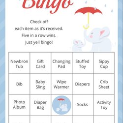 Magnificent Printable Baby Shower Bingo Game For Large Groups Party Coed Festive