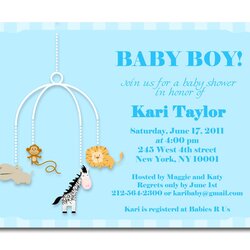 Great Order Baby Shower Invitations Online Line Of