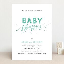 Sterling Pin On Baby Shower Invitations Invites