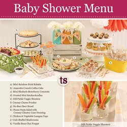 Baby Shower Menu Ideas For Summer Best Design Idea