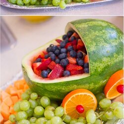 Best Baby Shower Menu Ideas To Wow Your Guests Food Fruit Tray Watermelon