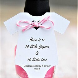 Splendid Custom Baby Shower Favors Unique Nail Polish