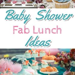 Fine Easy Baby Shower Lunch Menu Ideas Non Stressful Delicious And