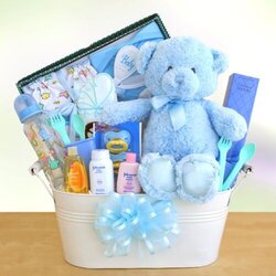 Champion New Arrival Baby Boy Free Shipping Shower Gift Gifts Basket Baskets Large