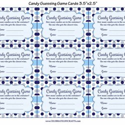 Eminent Candy Guess Baby Shower Game Whale Theme For Boy Guessing