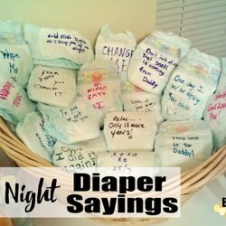 Tremendous Gender Reveal Duck Baby Shower Waddle It Diaper Night Late Sayings Funny Diapers Saying Game Guest