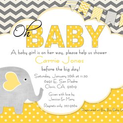 Outstanding Baby Shower Invitations Invitation Of