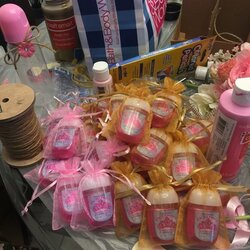 Eminent Dollar Store Baby Shower Ideas On Budget Craft And Beauty Favors Favor Hand Bath Princess Bags Pink
