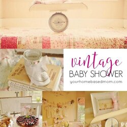 Capital Vintage Baby Shower Ideas From Your Mom Decor Perfect Decorations Scale Choose Board Themes