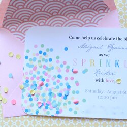 Wizard Second Baby Shower Invitation Wording Sprinkle Invitations Sprinkles Make Theme Cute Party Bar