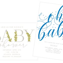Creating The Perfect Baby Shower Save Dates Simply Aligned Home Invites