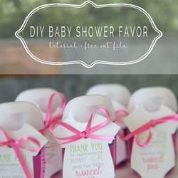 Excellent How To Make Baby Shower Favor Everyday Megan