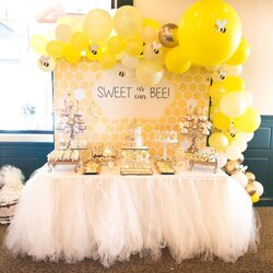 Perfect What Will It Baby Shower Party Ideas Photo Of Catch My Boy Bumblebee Throwing Bumble Balloons
