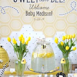 Sweet As Can Baby Shower Bees