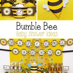 Peerless Bumble Baby Shower Ideas Pin