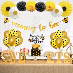 High Quality Amazon Party Mommy To Baby Shower Decorations Supplies