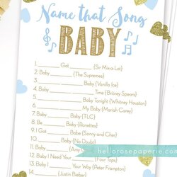 Superlative Baby Shower Songs Tunes Appropriately