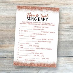 Perfect Songs Baby Shower With Images Showers