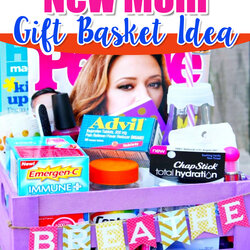 Excellent Baby Shower Gifts For Mom Not Unique Gift Ideas The To Basket Survival Cute Super