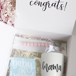 Peerless Mama Gifts New Mom Gift Box Set For Baby Shower Gender Mommy Reveal Pregnancy Present