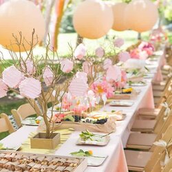 Terrific Spring Baby Shower Themes Bridal Party Birthday Picnic Pink Theme Decorations Bright Outdoor Brit