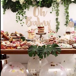 Swell Lovely Spring Baby Shower Themes Decor Ideas Decorations