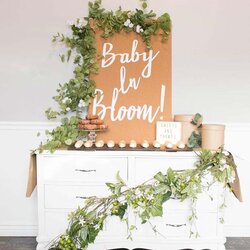 Admirable Creative Baby Shower Themes For Girls Theme Bloom Trends Spring Greenery Source Via In Idea