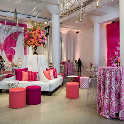 Baby Shower Event Space In Chicago Venue Butterfly Theme Pink Gold Works