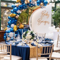 Smashing Galaxy Baby Shower Party Ideas In Space