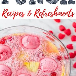 Ridiculously Easy Delicious Baby Shower Punch Recipes Girl Refreshments