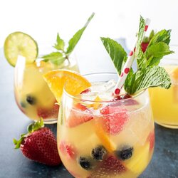 Magnificent Ridiculously Easy Delicious Baby Shower Punch Recipes Pineapple Summer Fizzy Fruit Simple Party