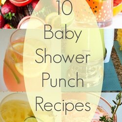 Excellent Baby Shower Drinks The Typical Mom Punch Recipes Pink Yellow Boy Girl Blue Easy Alcoholic Non Games