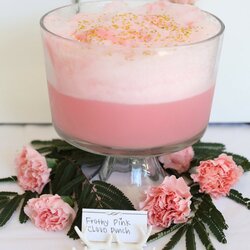 Very Good Pretty In Pink Fabulous Frothy Baby Shower Punch
