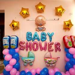 Magnificent Baby Shower Decoration At Your Home By Safe And Hygienic Original