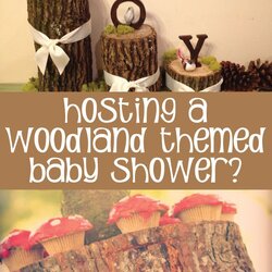 Woodland Friends Baby Shower Decorations Woodlands Acorn Favors