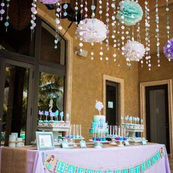 Excellent Cute Low Cost Decorating Ideas For Baby Shower Party Amazing Decor Source