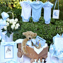 Superior Fun Baby Shower Themes For Boys Squared Boy Blue Moon Once Showers Theme Para Themed Decorations