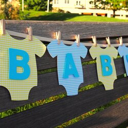 Baby Shower Supplies For Boys Best Decoration Boy Party Themes Decorations Decorate Room Garland Decor Blue
